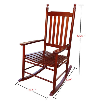 Wooden Porch Rocker Chair Home Essentials