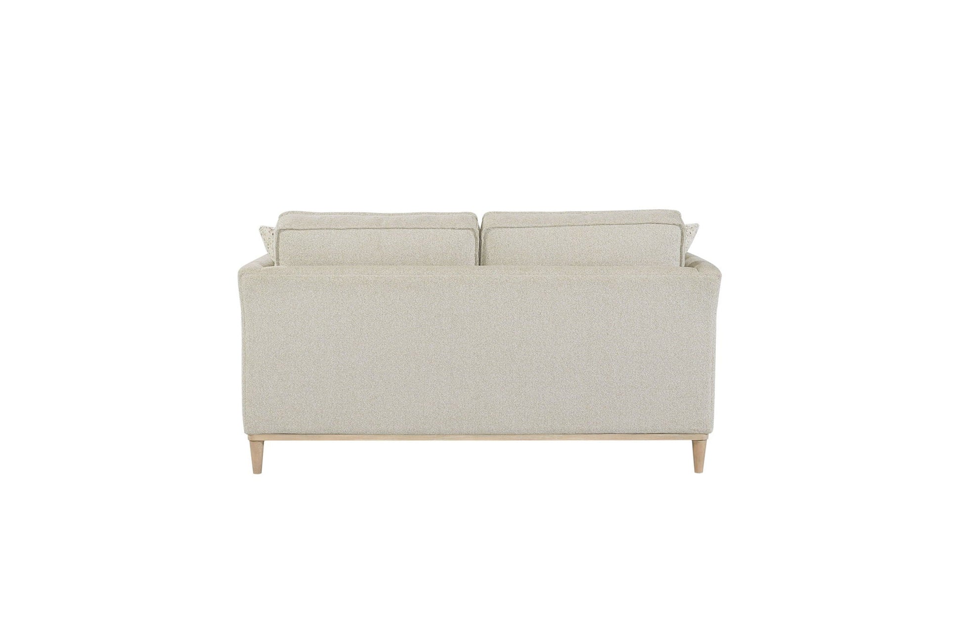 Loveseat With 2 Reversable Cushions And 2 Pillows - Off White Bernards Furniture