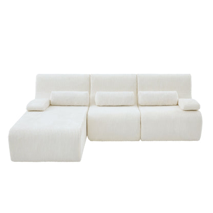 Oversized Sectional Sofa, Living Room Seating With Modular Design Hearth and Haven