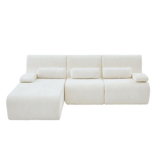 Oversized Sectional Sofa, Living Room Seating With Modular Design Hearth and Haven
