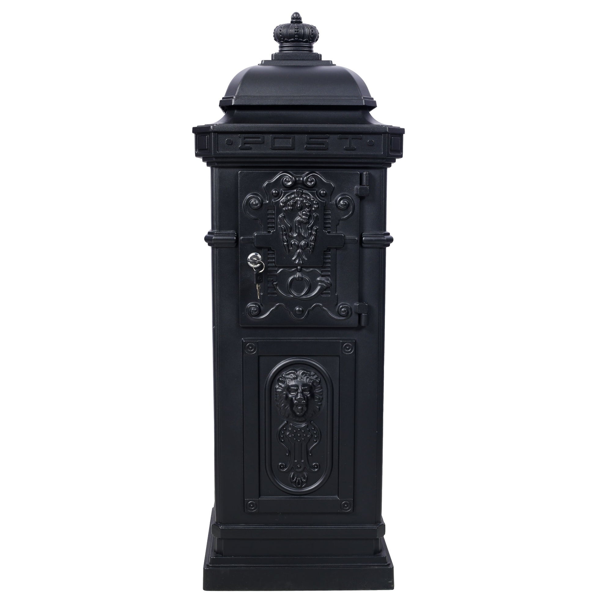 Mailboxs Residential Large-Capacity Letter Box, Rainproof Postbox Statue Daily Nest