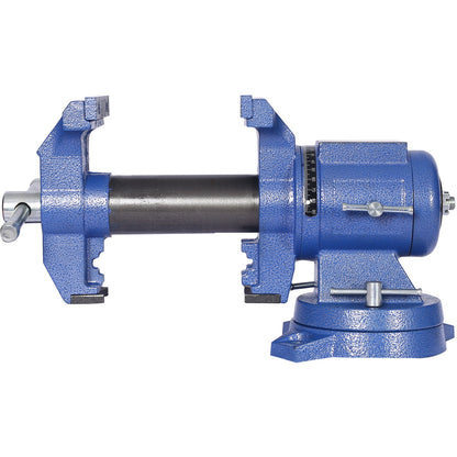 Heavy Duty 5" Multi Jaw Rotating Bench Vise With 360 Degree Swivel Base And Head Daily Nest