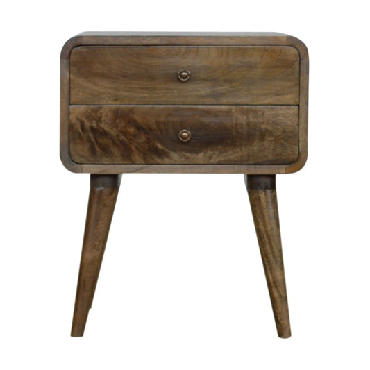 Curved Nightstand Artisan Furniture
