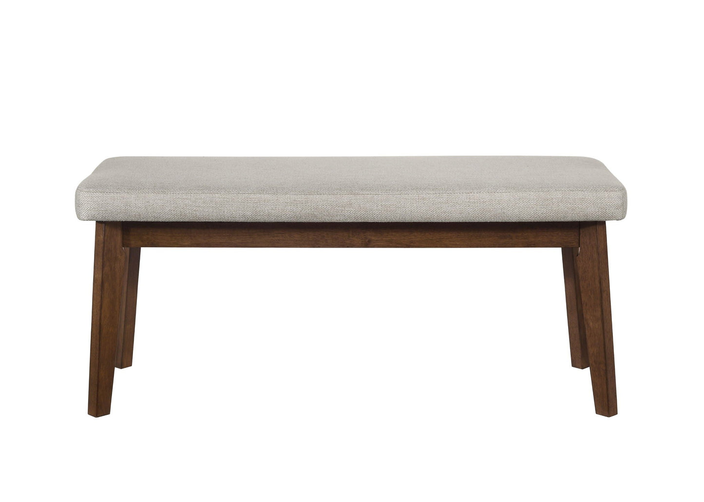 Salerno - Bench - Gray / Brown Crown Mark
