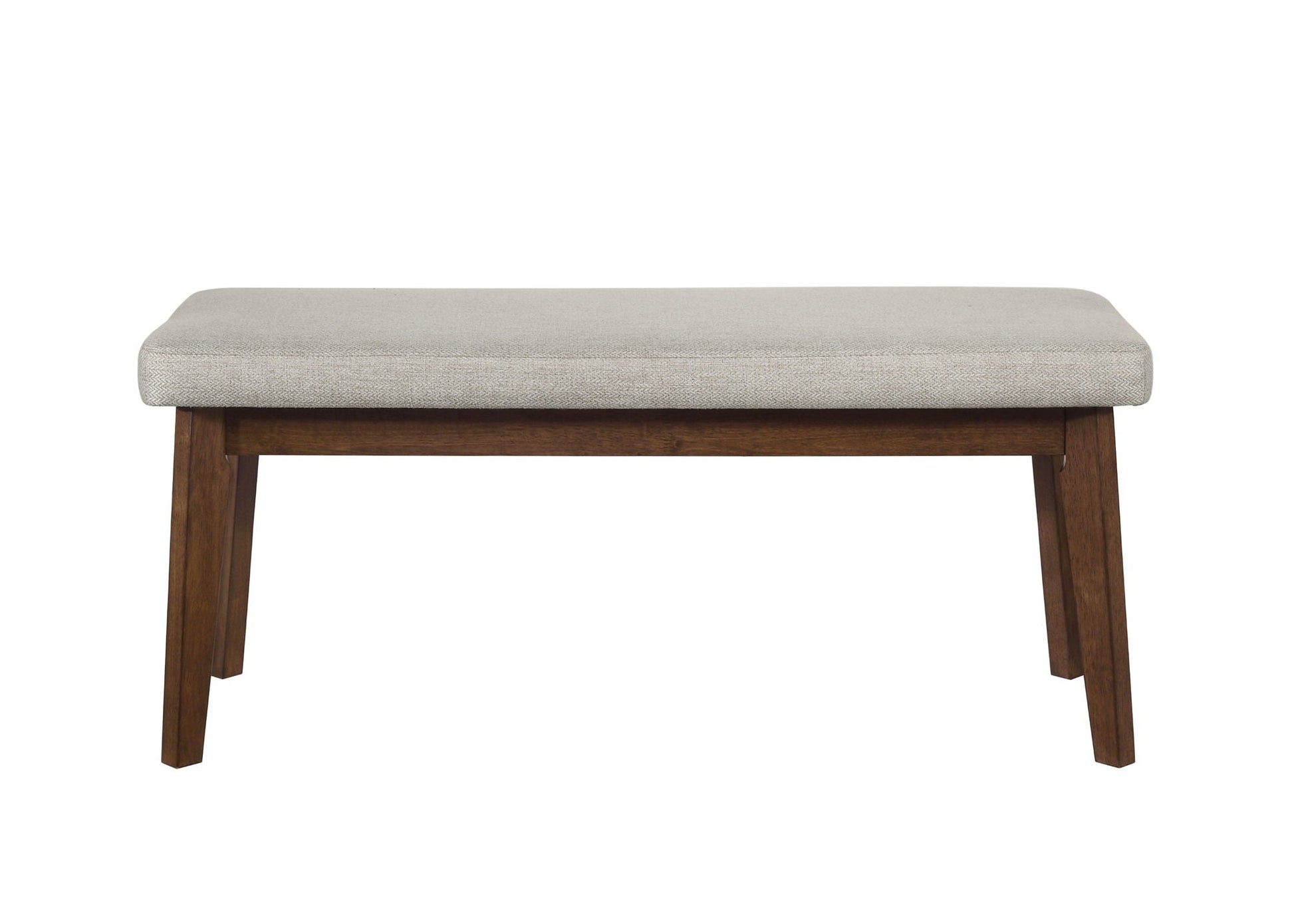 Salerno - Bench - Gray / Brown Crown Mark