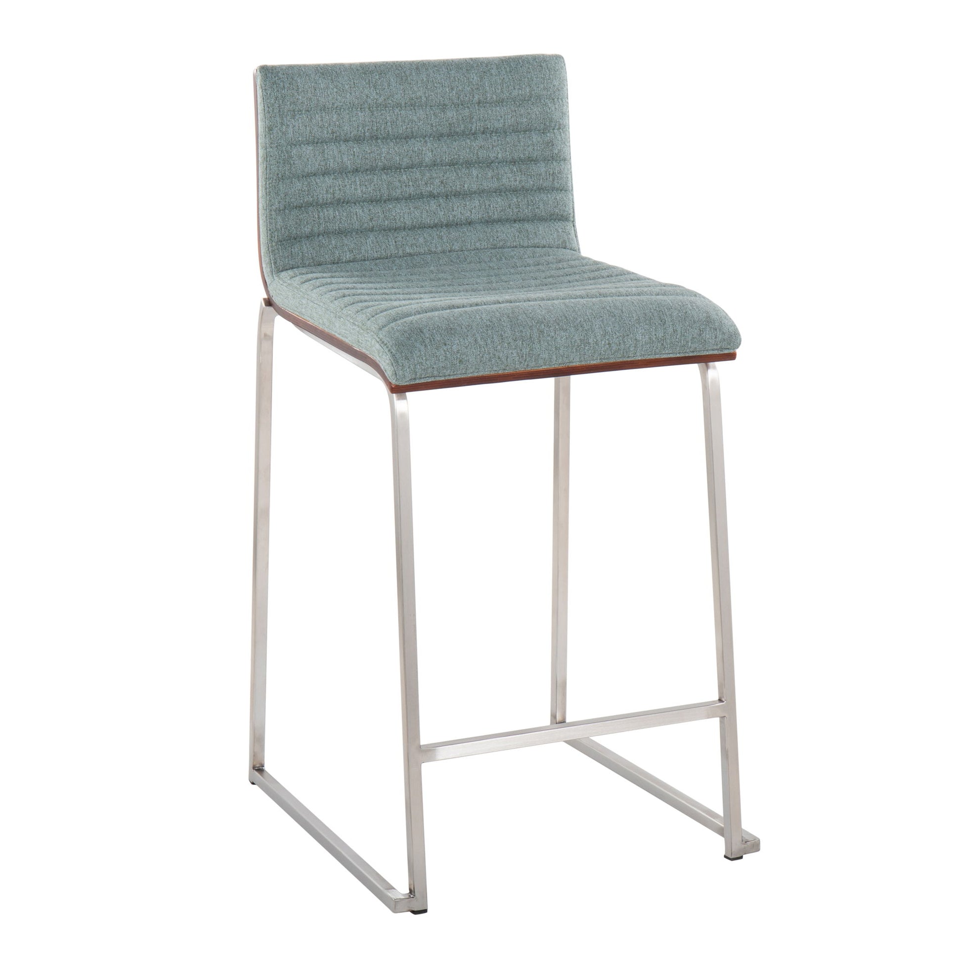 Mason Mara - Contemporary Fixed Height Counter Stool (Set of 2) Lumi Source