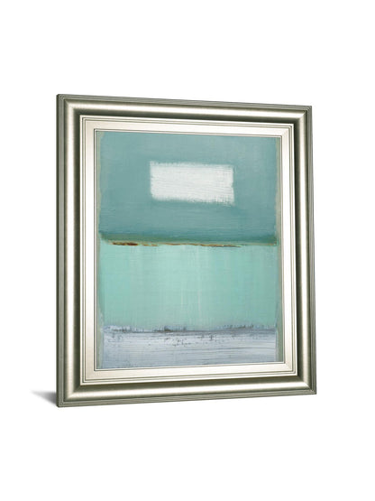 Azure 1 By Caroline Gold - Framed Print Wall Art - Blue