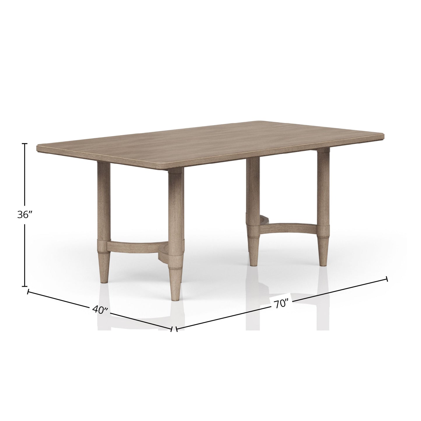 Counter Height Dining Table Colored - Sand Bernards Furniture