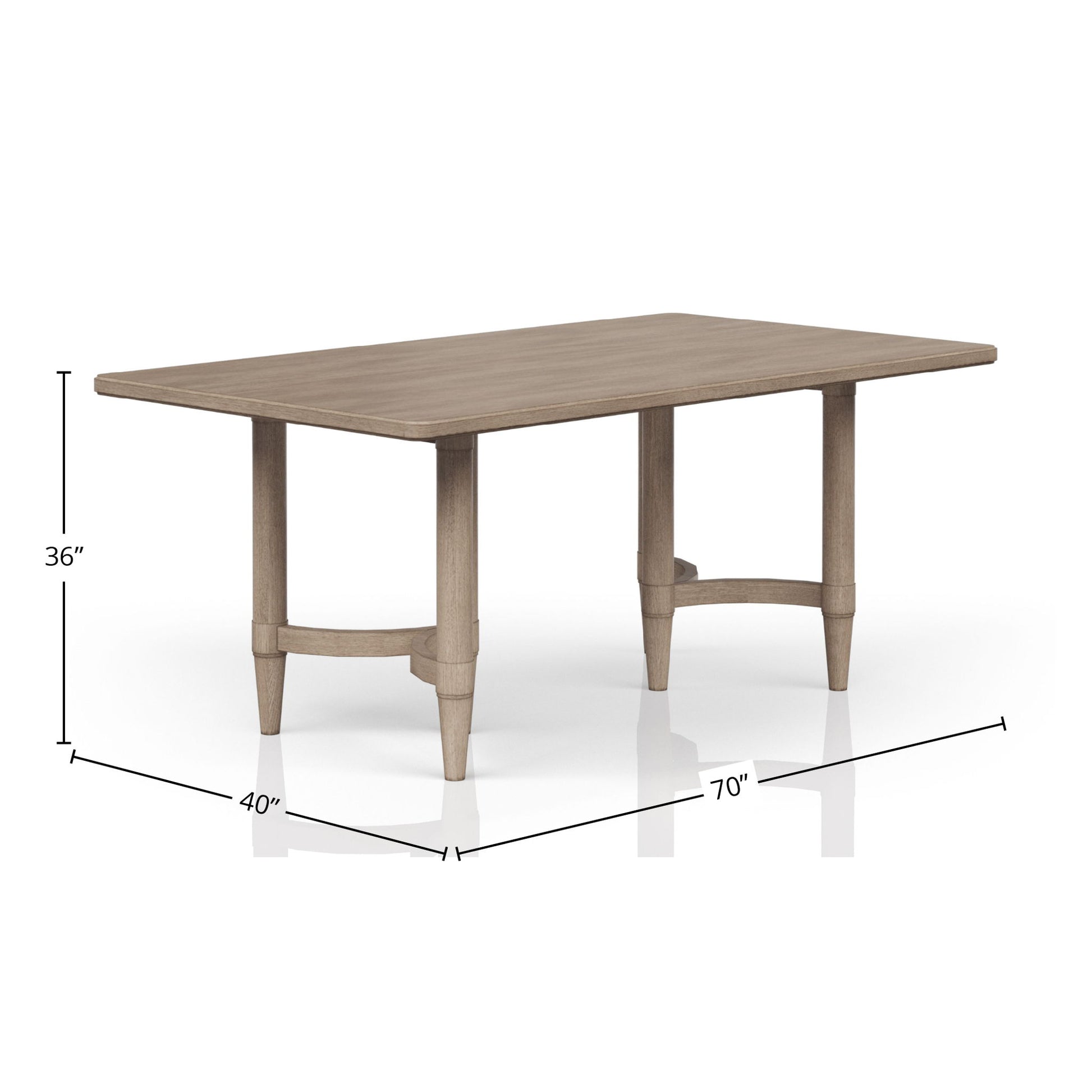 Counter Height Dining Table Colored - Sand Bernards Furniture