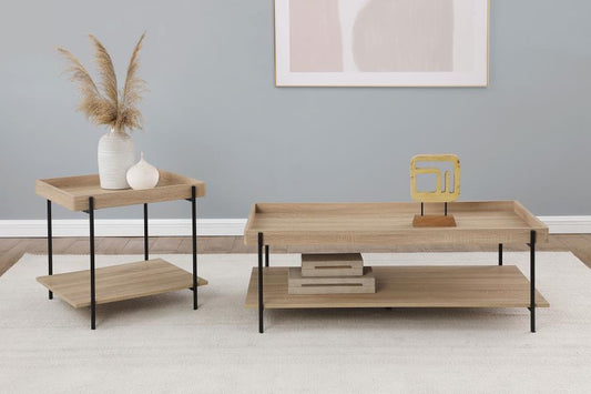 Fallon - Rectangular Coffee Table Set Coaster Fine Furniture