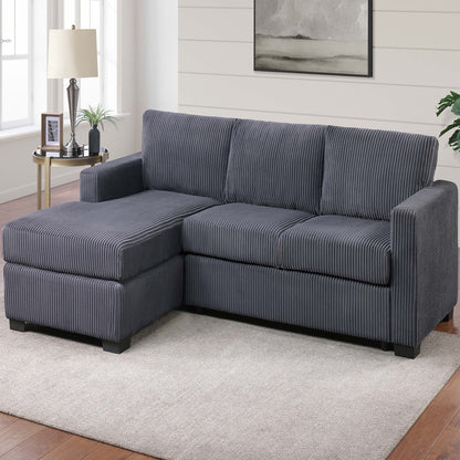 Modern L-Shaped Sectional Sofa Home Essentials