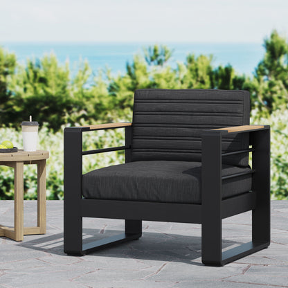 Giovanna - Club Chair Set With Aluminum Frame Noble House