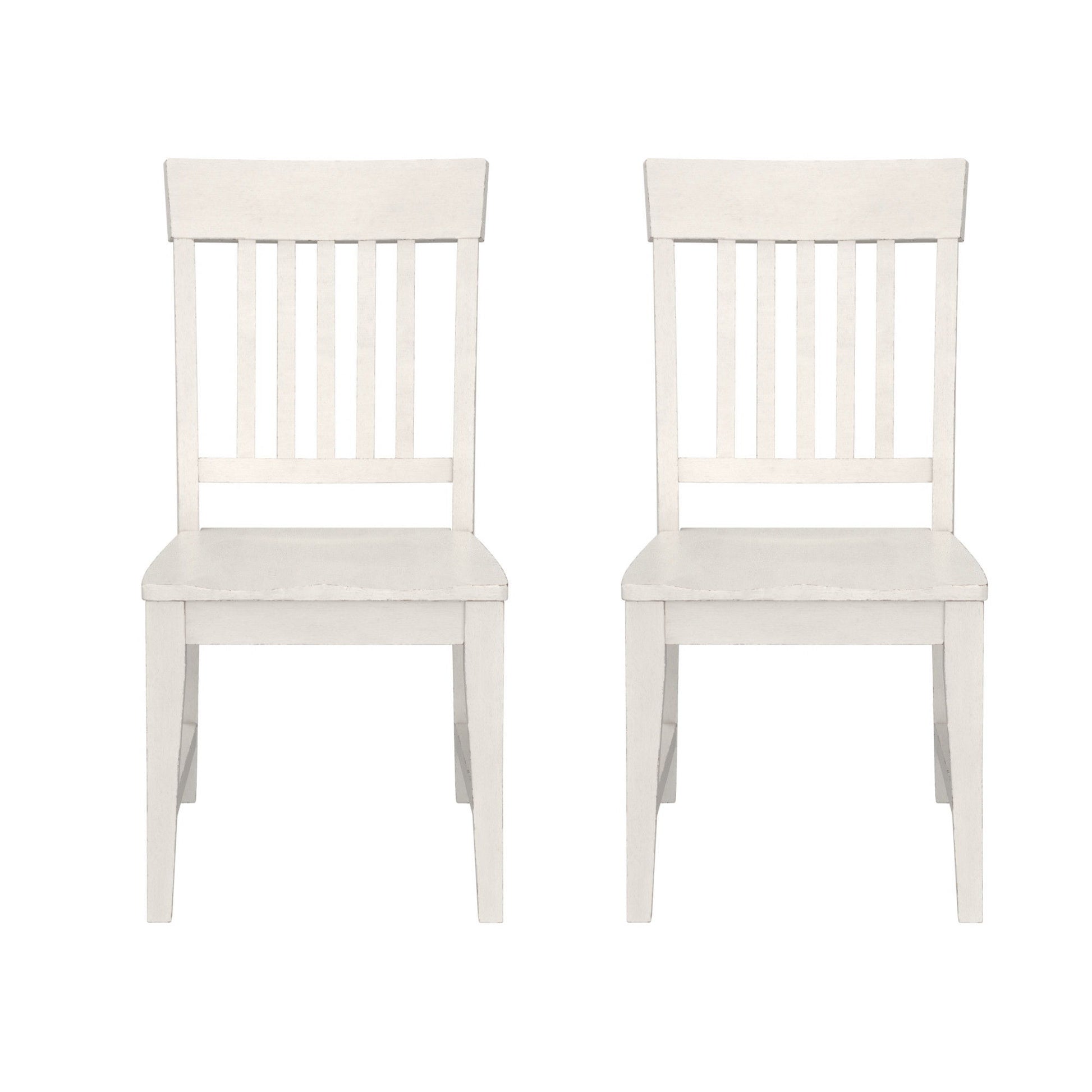 Haidel - Slat Back Dining Chairs (Set of 2) Emerald Home