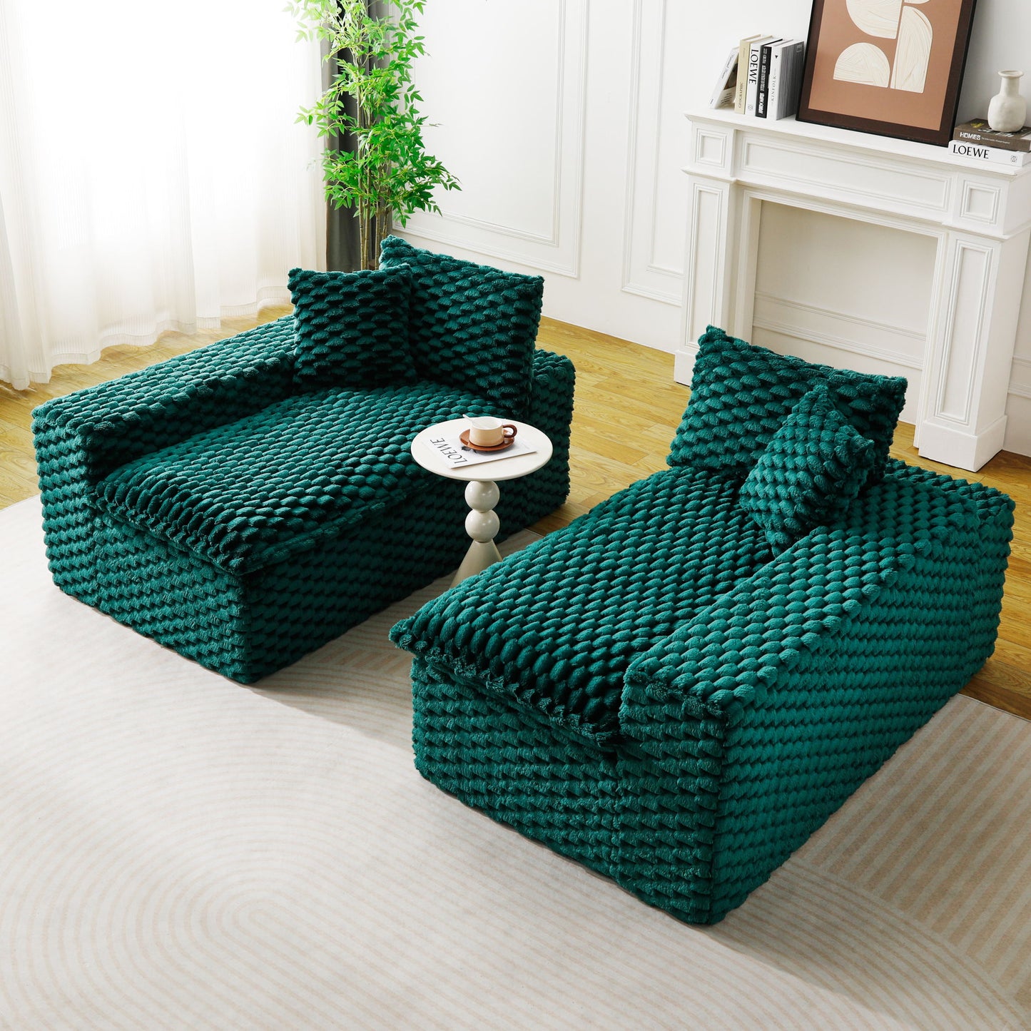 Multifunctional Sofa, Side-By-Side Or Facing Each Other Home Essentials