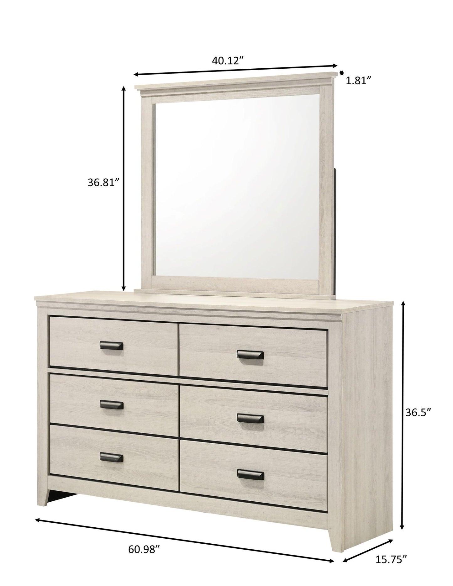 Carter - Dresser Crown Mark