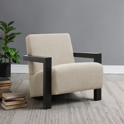 Fitzroy - Boucle Upholstered Accent Arm Chair Coaster Fine Furniture
