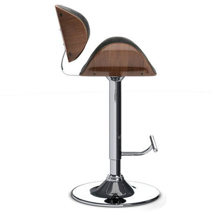 Marana - Multifunctional Handcrafted Bentwood Adjustable Swivel Bar Stool Simpli-Home