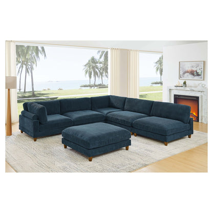 Modern Modular Sectional With Adjustable Back Support Home Essentials
