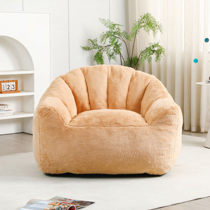 Beanbag Chair, Beanbag Sofa Chair With Armrests Stuffed High Density Foam Home Essentials