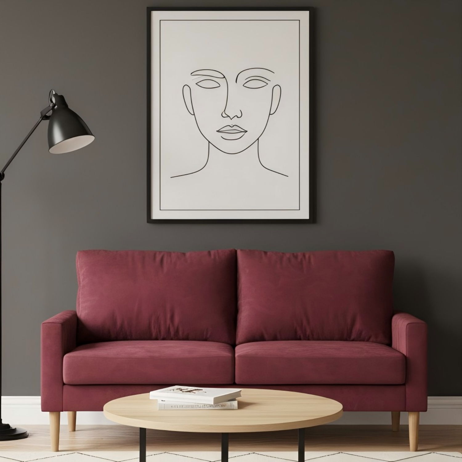 Upholstered Loveseat Sofa, 2 Seater Couch For Living Room Apartment US Pride