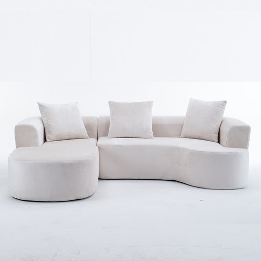 Modular Sectional Sofa With L Shape Chaise With Deep Seat Home Essentials