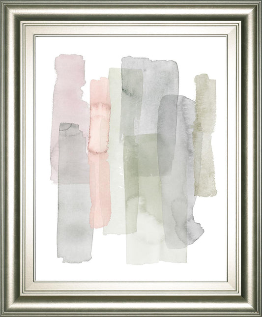 22x26 Sorbet Falls II By Grace Popp - Pearl Silver