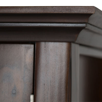 Acadian - Entryway Storage Cabinet - Brunette Brown Simpli-Home