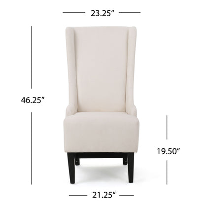 Alight - Upholstered Dining Chair With High Back And Birch Wood Legs (Set of 2) Noble House