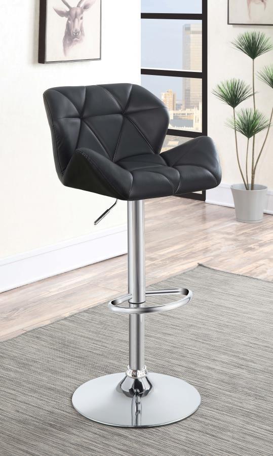 Berrington - Upholstered Adjustable Bar Stools (Set of 2) CoasterEveryday