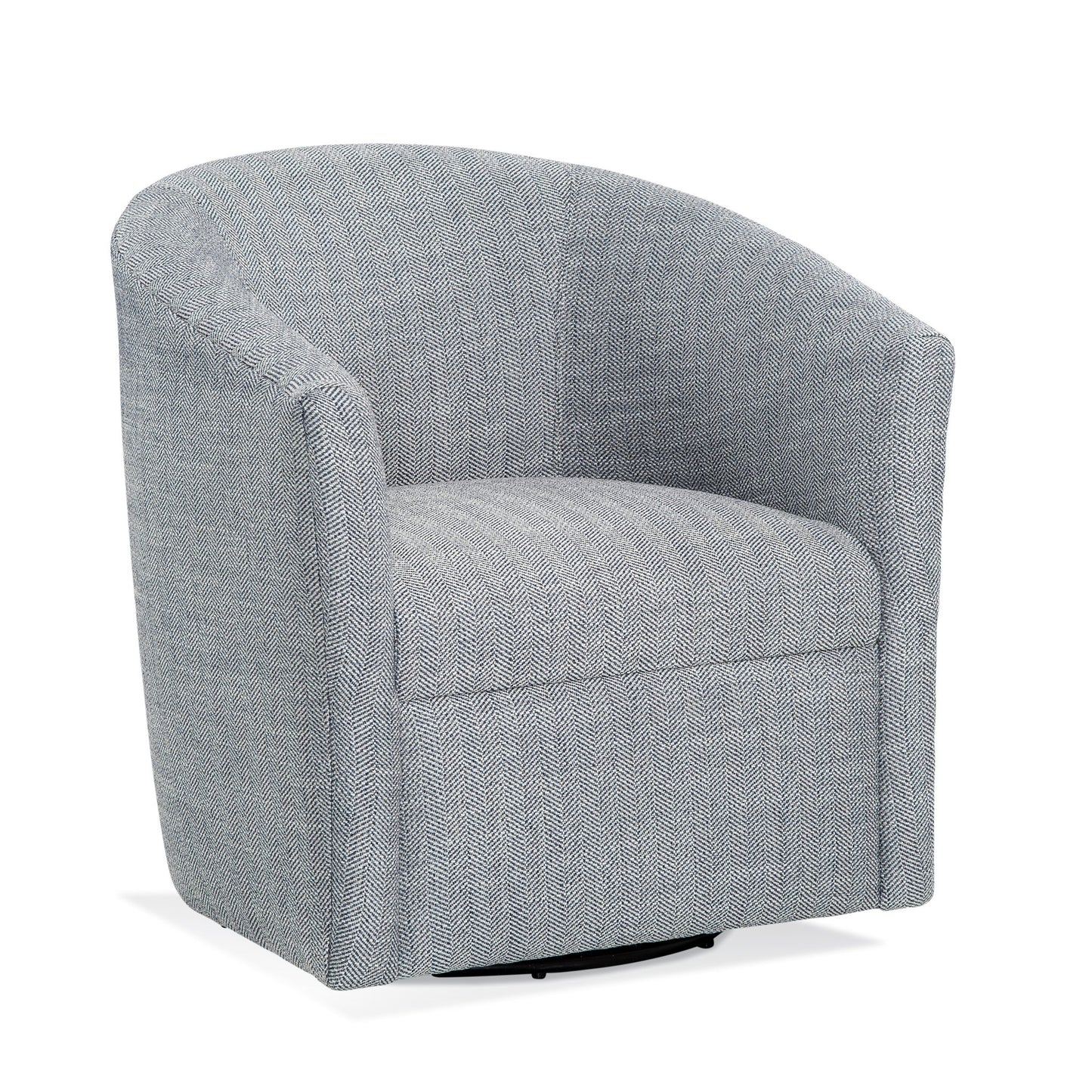 Lainey - Swivel Barrel Chair With 360 Degree Rotation Ridgecrest Home