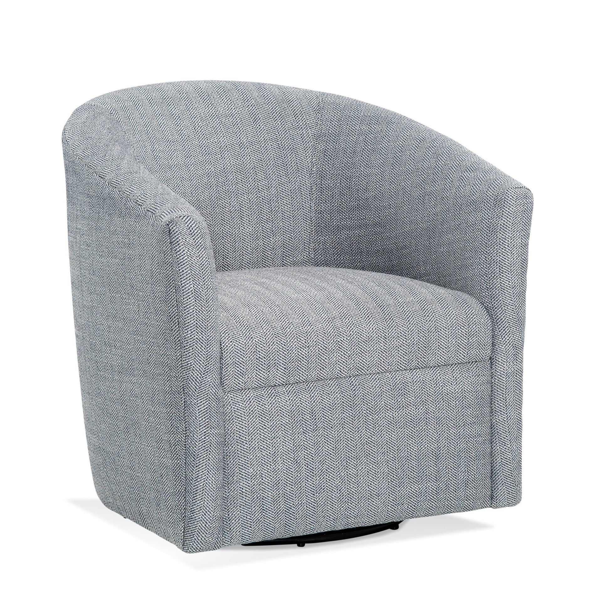 Lainey - Swivel Barrel Chair With 360 Degree Rotation Ridgecrest Home