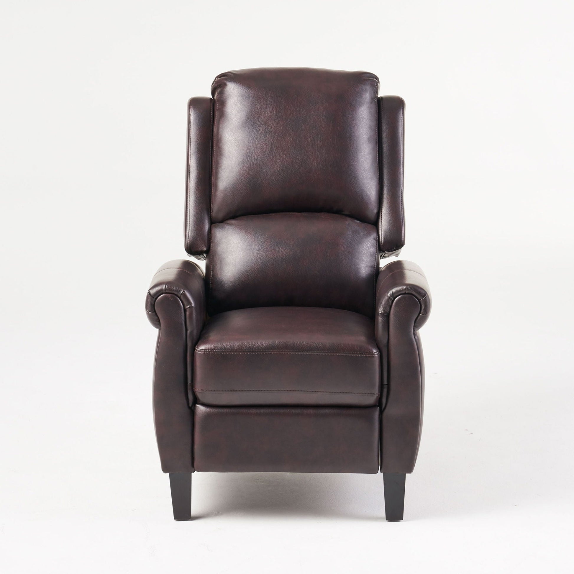 Memphis - Standard Recliner Club Chair - Burgundy Noble House