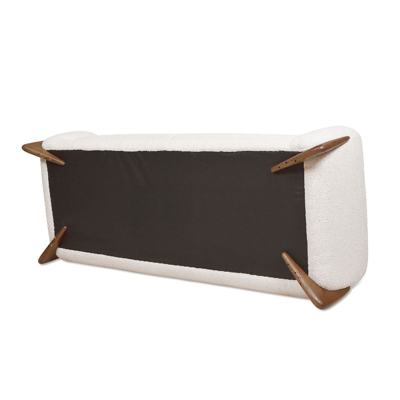 Alpine - Luxurious Upholstery Sherpa Sofa Jennifer Taylor Home