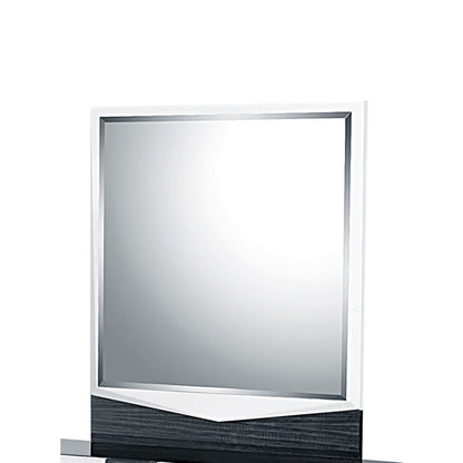 Vios - Zebra HG Mirror - White Global Furniture USA