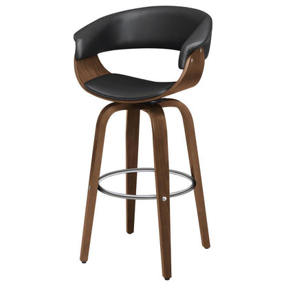 Zion - Upholstered Swivel Bar Stool CoasterEssence