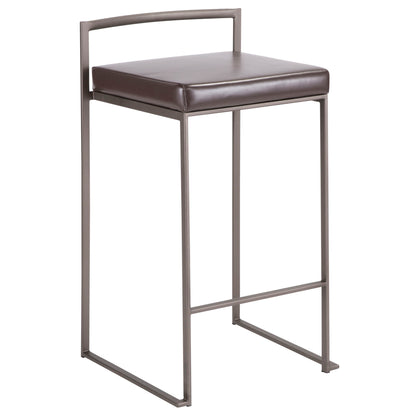 Fuji - Industrial Stackable Counter Stool Elegant Design Lumi Source