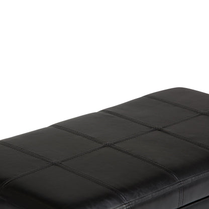 Amelia - Transitional Storage Ottoman Bench Simpli-Home