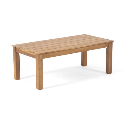Avacyn - Outdoor Acacia Wood 4 Seater Chat Set With Cushions Noble House