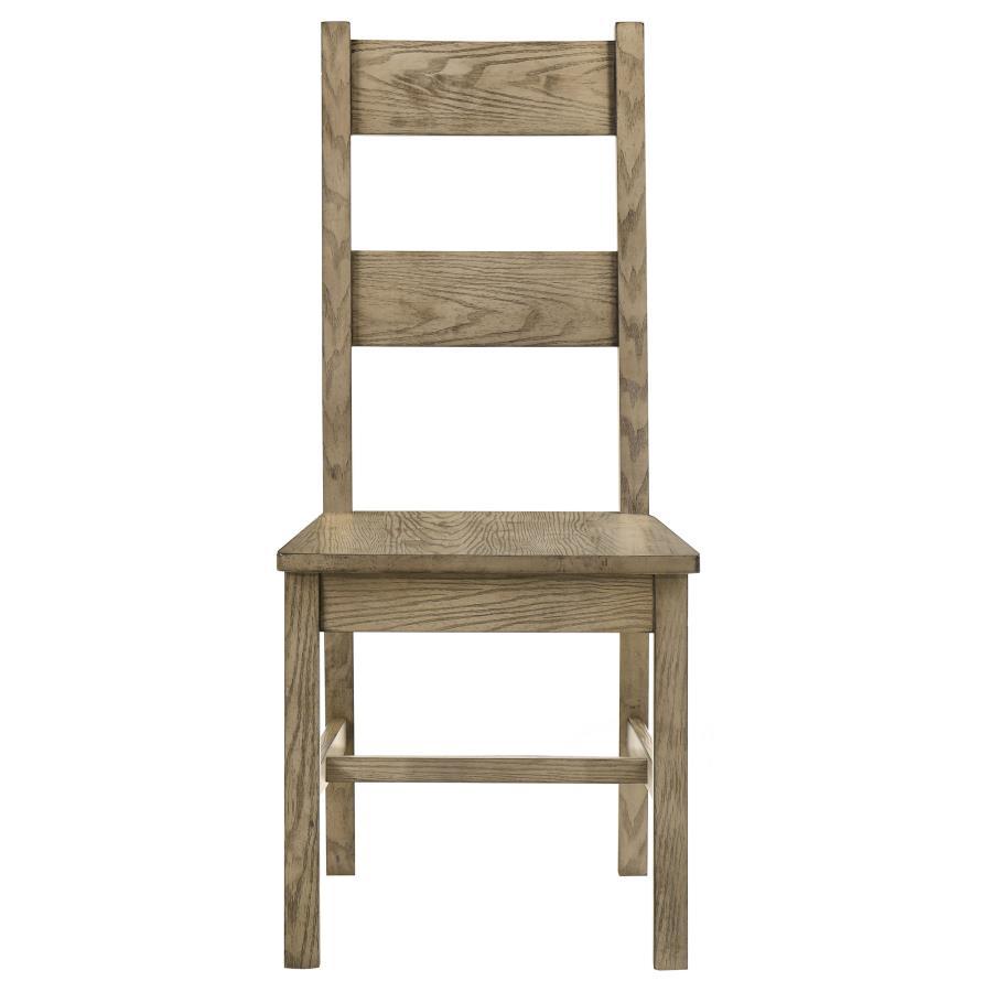 Cardova - Solid Wood Dining Side Chair (Set of 2) - Vineyard Oak Coaster Fine Furniture