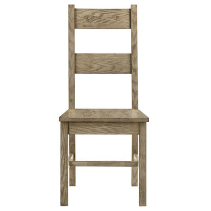 Cardova - Solid Wood Dining Side Chair (Set of 2) - Vineyard Oak Coaster Fine Furniture