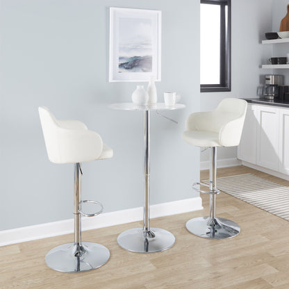 Adjustable Contemporary Bar Table Lumi Source