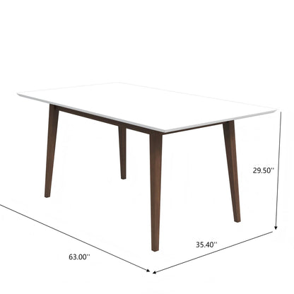Mary - Modern Style Rectangular Dining Kitchen Table Ashcroft Furniture