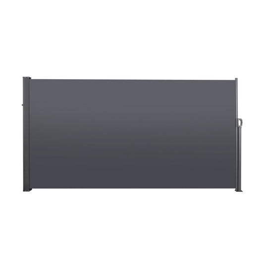 Retractable Side Screen Awning, Uv Resistant, Waterproof, Patio Privacy Screen For Garden, Balcony, Courtyard Daily Nest