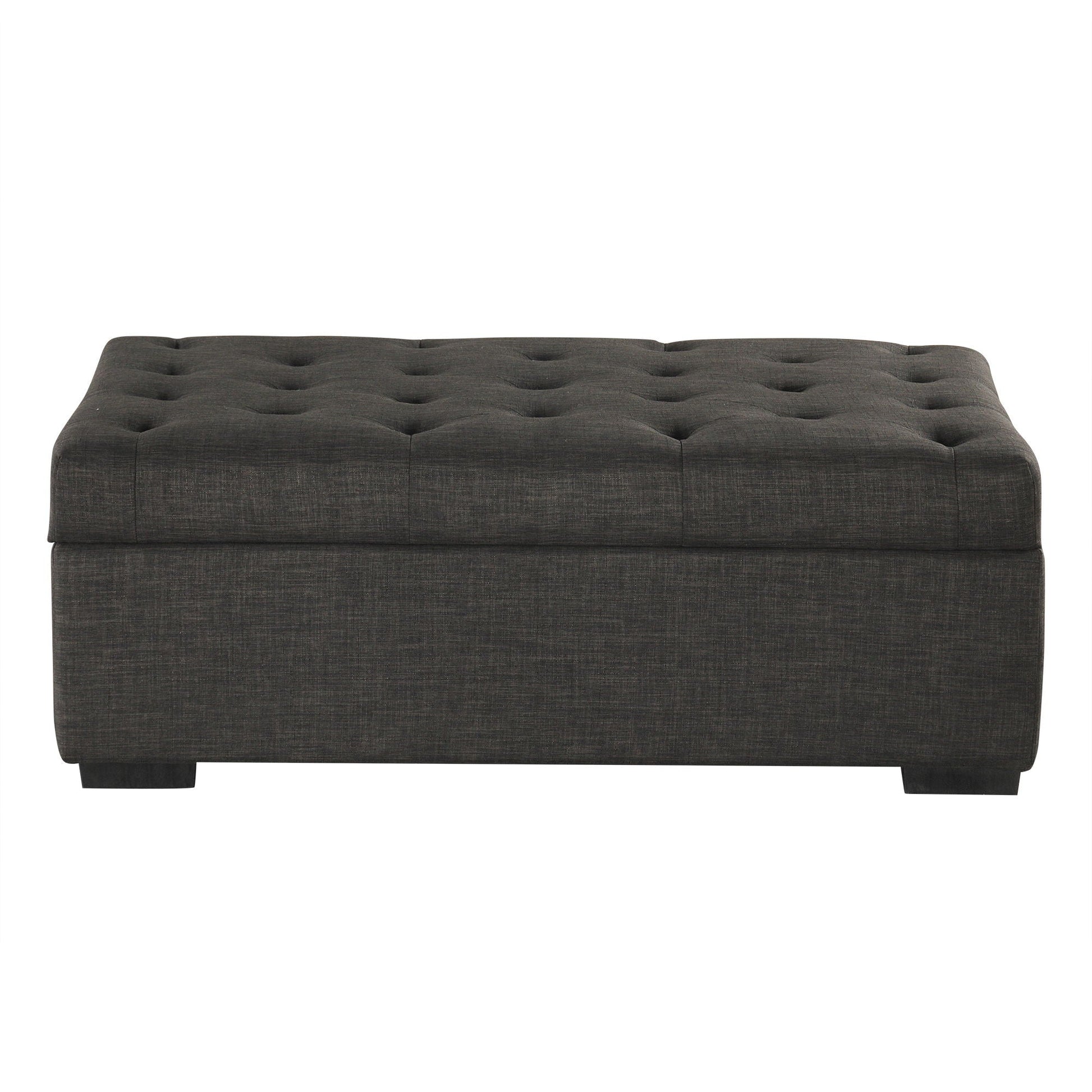 Convertible Folding Sofa Bed Ottoman With Memory Mattress And Tufted Design Hearth and Haven