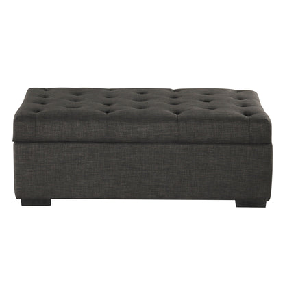 Convertible Folding Sofa Bed Ottoman With Memory Mattress And Tufted Design Hearth and Haven