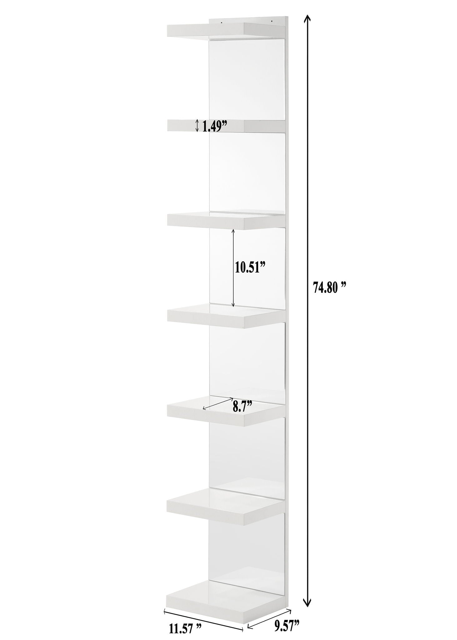 Luxo - Rack - White Crown Mark