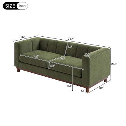 Soft Loveseat Sofa For Living Room Noble House