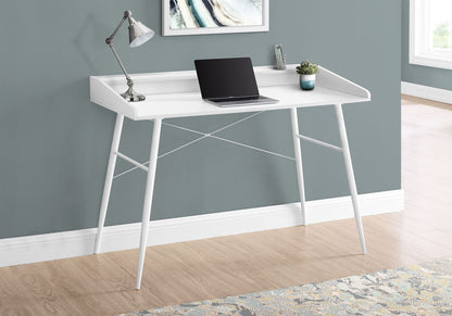 Computer Desk For Home Office, Laptop Storage Shelves, Contemporary & Modern 8th Street