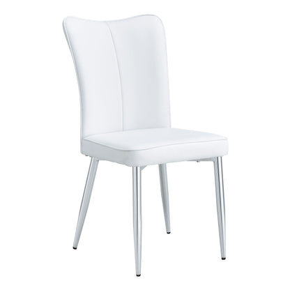 Modern Minimalist Dining Chairs With Metal Legs Home Essentials