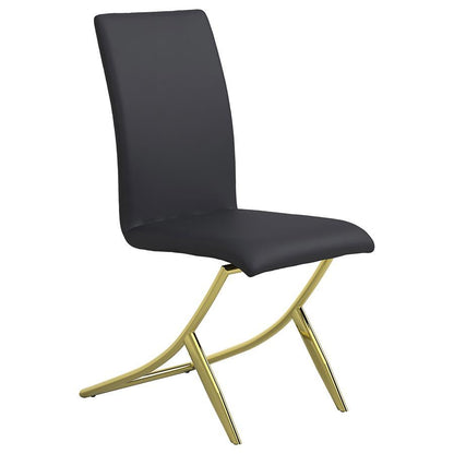 Chanel - Upholstered Side Chairs (Set of 4) CoasterEssence